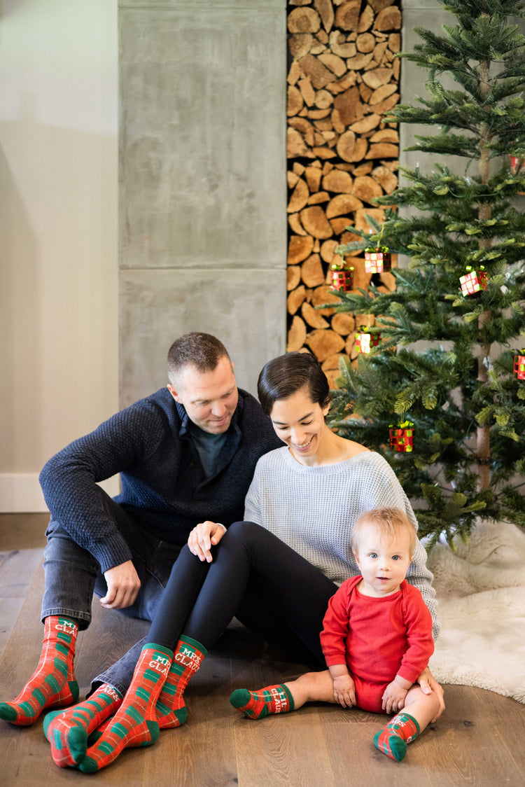 Family Sock Set, Christmas, Set of 3
