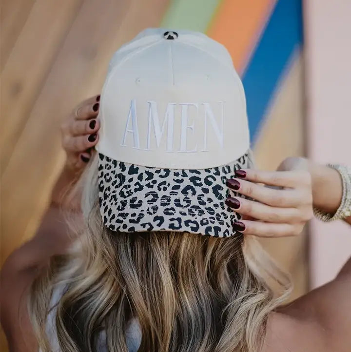 Embroidered Baseball Hats - Amen