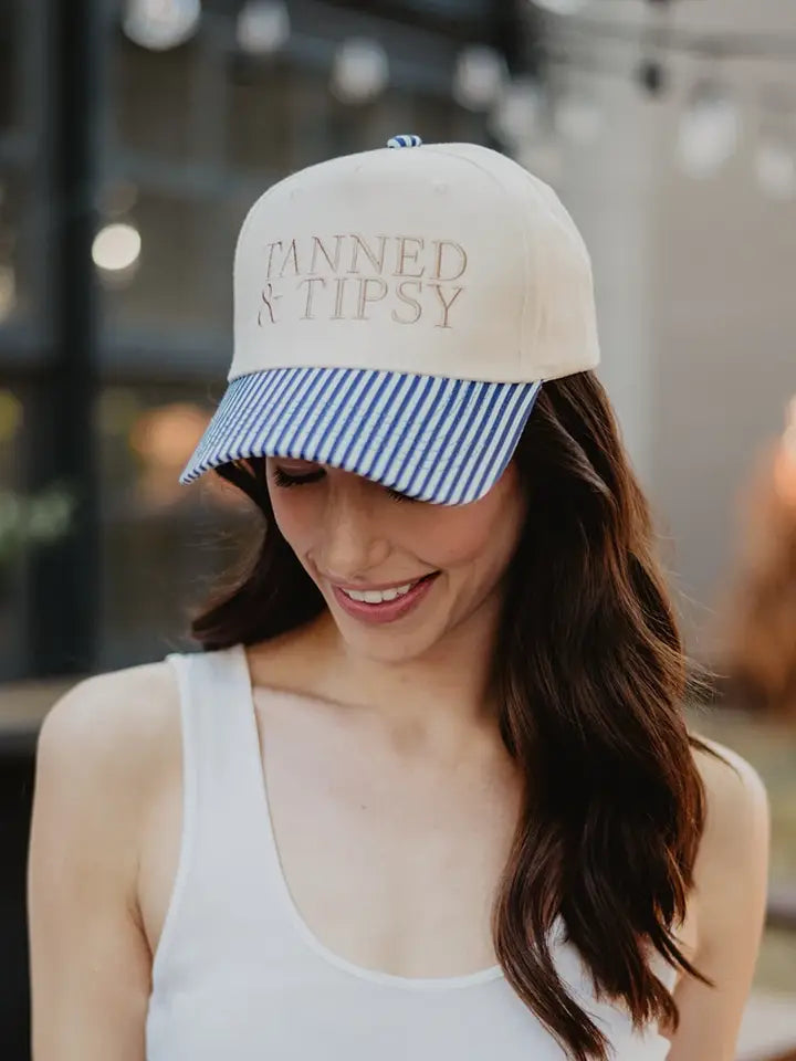 Embroidered Baseball Hats - Tanned and Tipsy