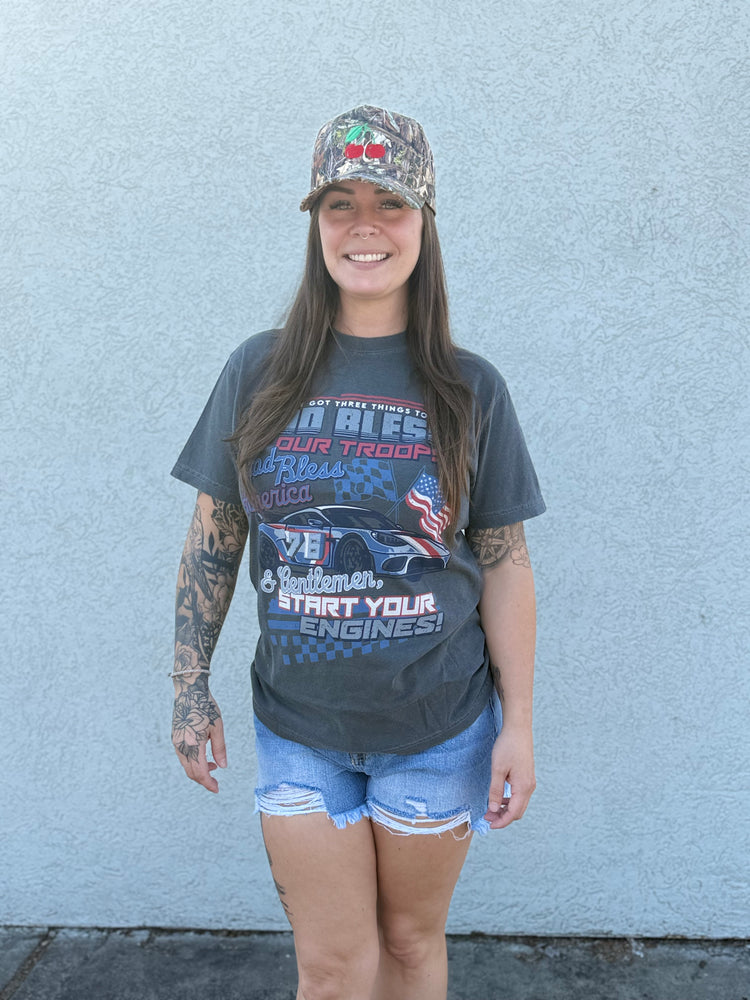 God Bless Our Troops Tee