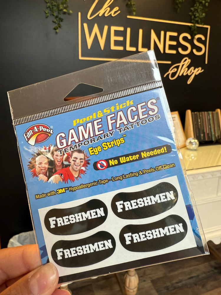 Game Faces Temporary Tattoos
