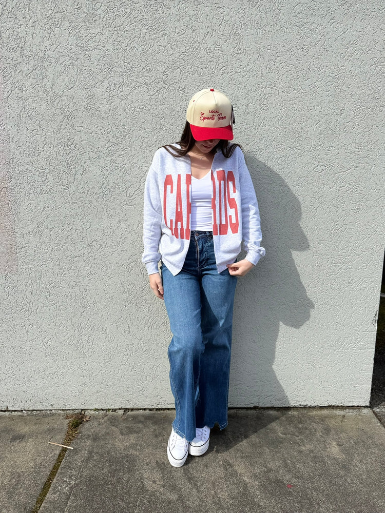 Cards Split Crewneck