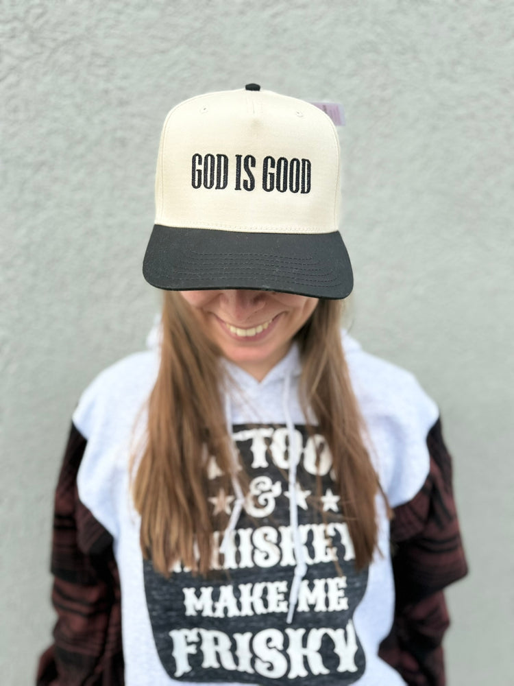 Embroidered Baseball Hats- God Is Good