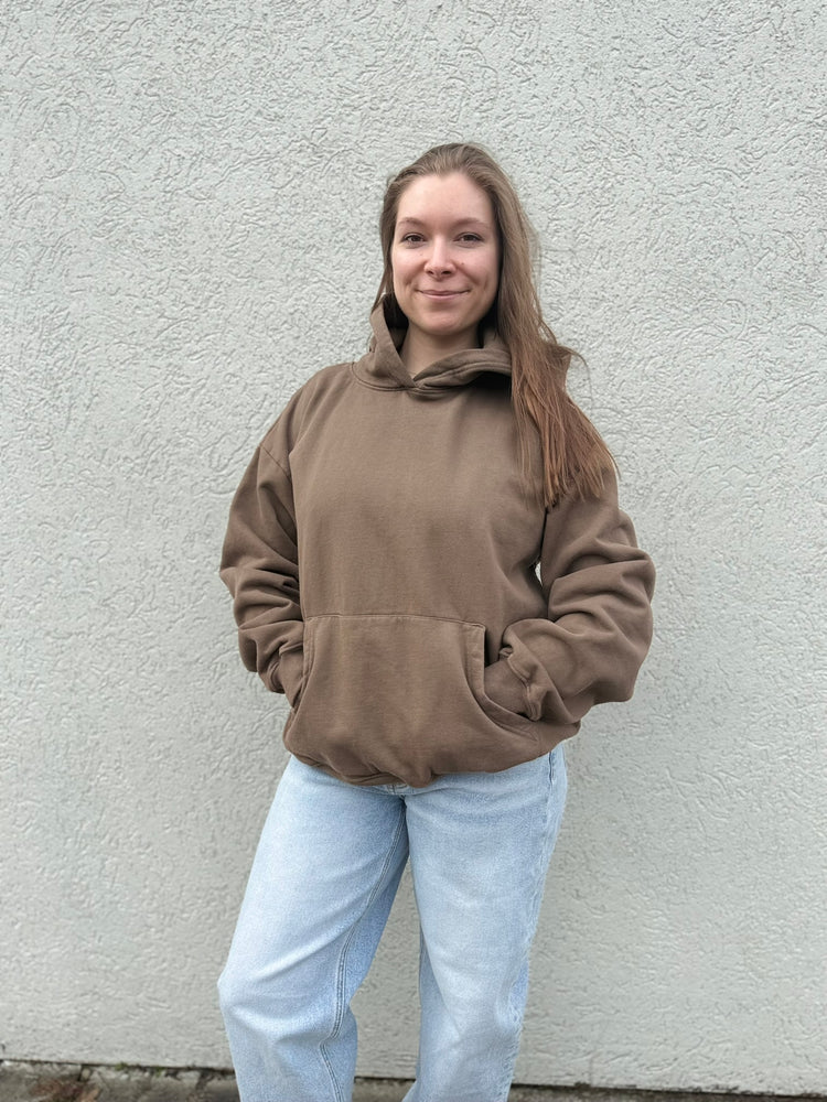 Brown Heavy Weight Hoodie