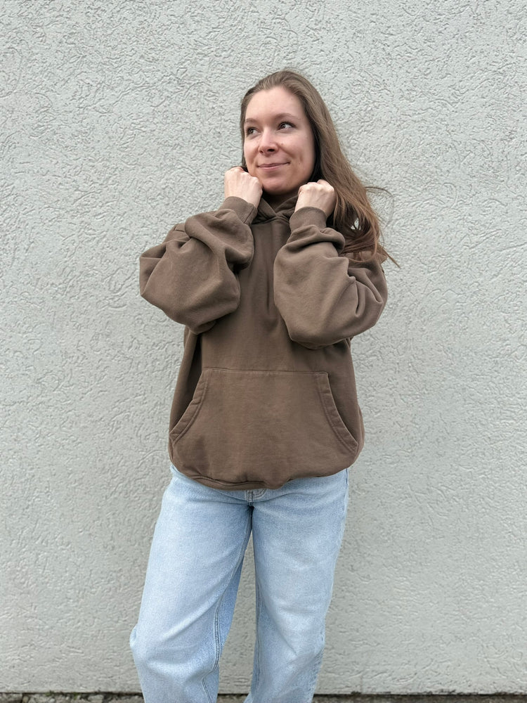 God Is Good All The Time Brown Hoodie