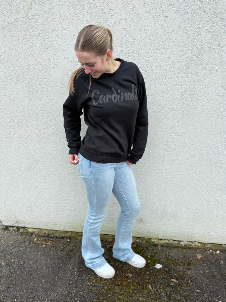 Cardinal Blackout Crewneck
