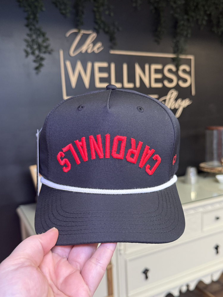 Cardinal Upside Down Rope Hat