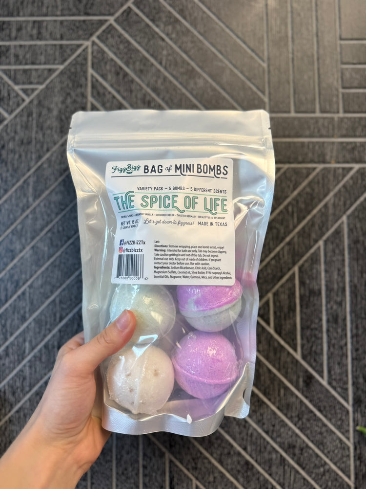 Fizz Bizz Bag of Mini Bombs