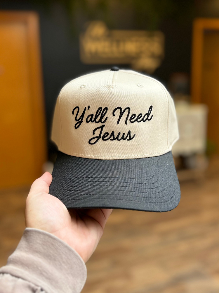 Y'all Need Jesus Baseball Hat