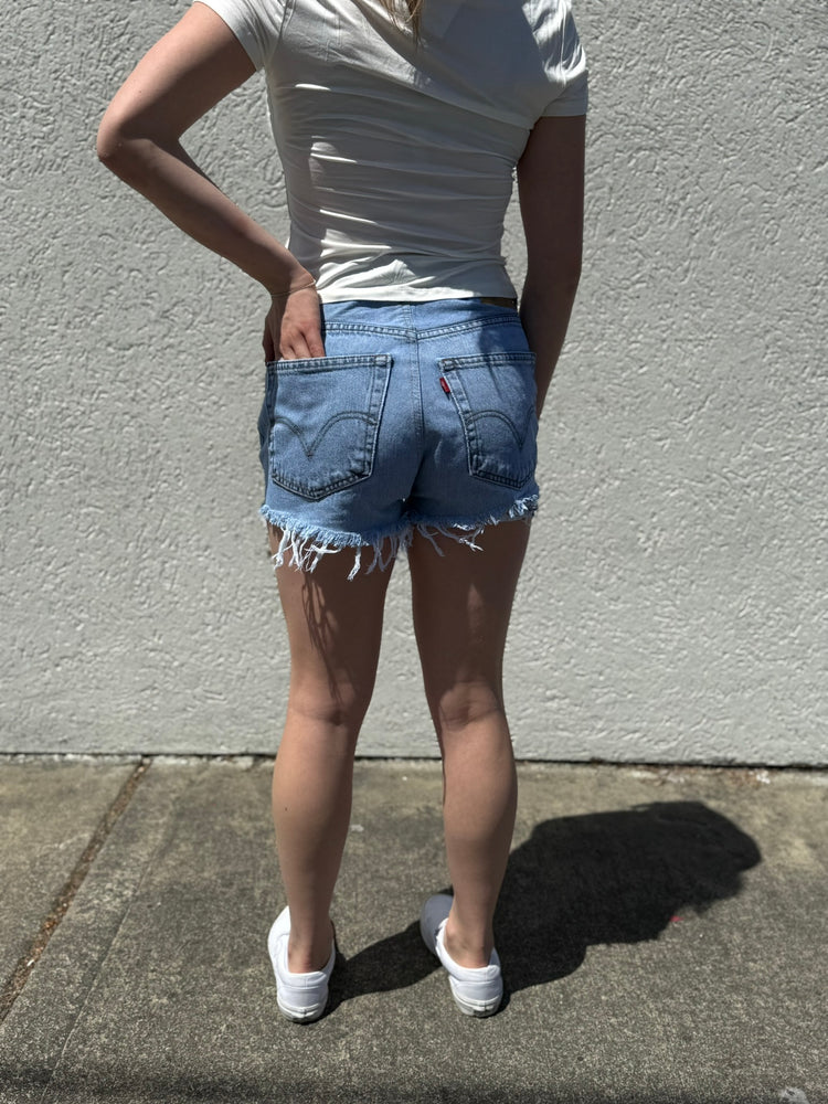 Vintage Levi’s High-Rise Cutoff Shorts