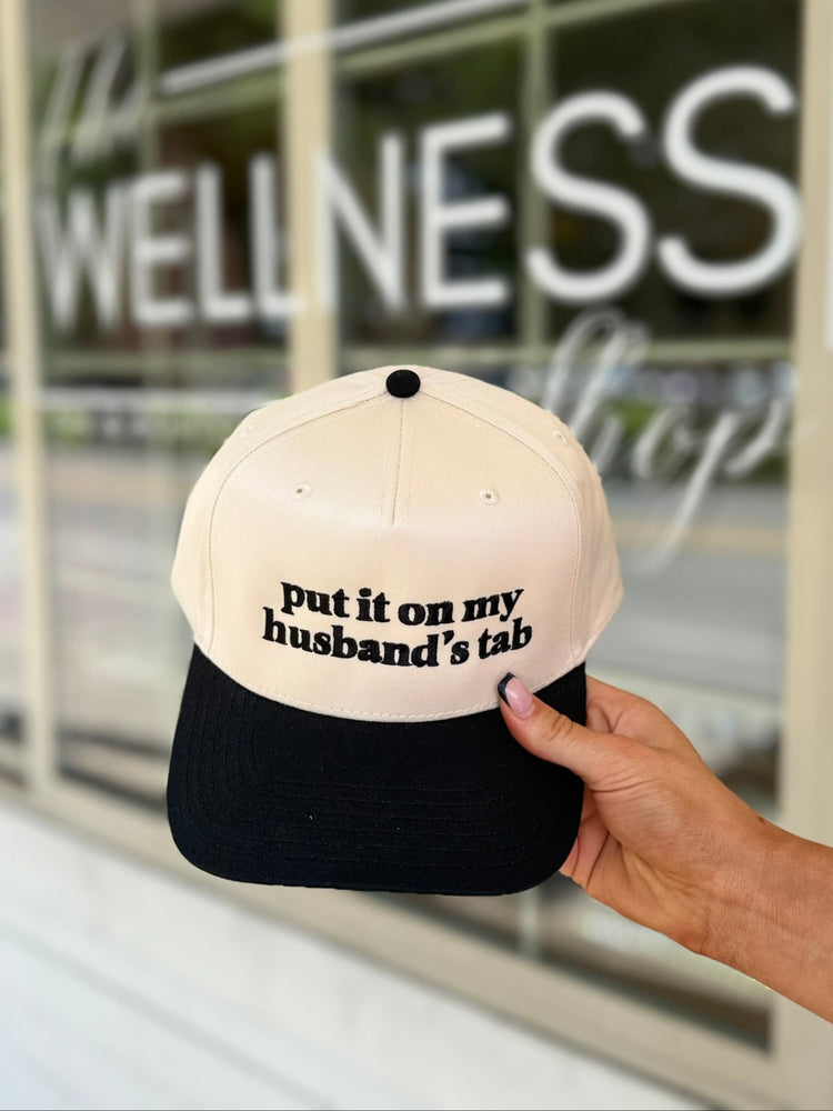 Embroidered Baseball Hats- Put It On My Husbands Tab