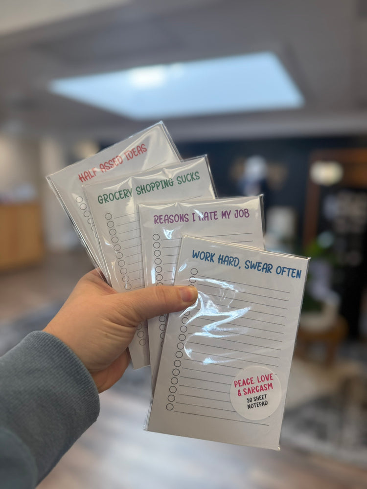 Snarky To Do Note Pads