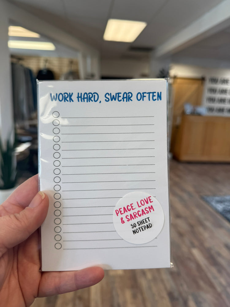 Snarky To Do Note Pads