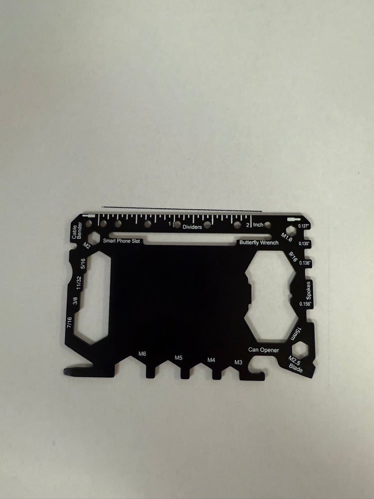 Multitool Wallet Size Card
