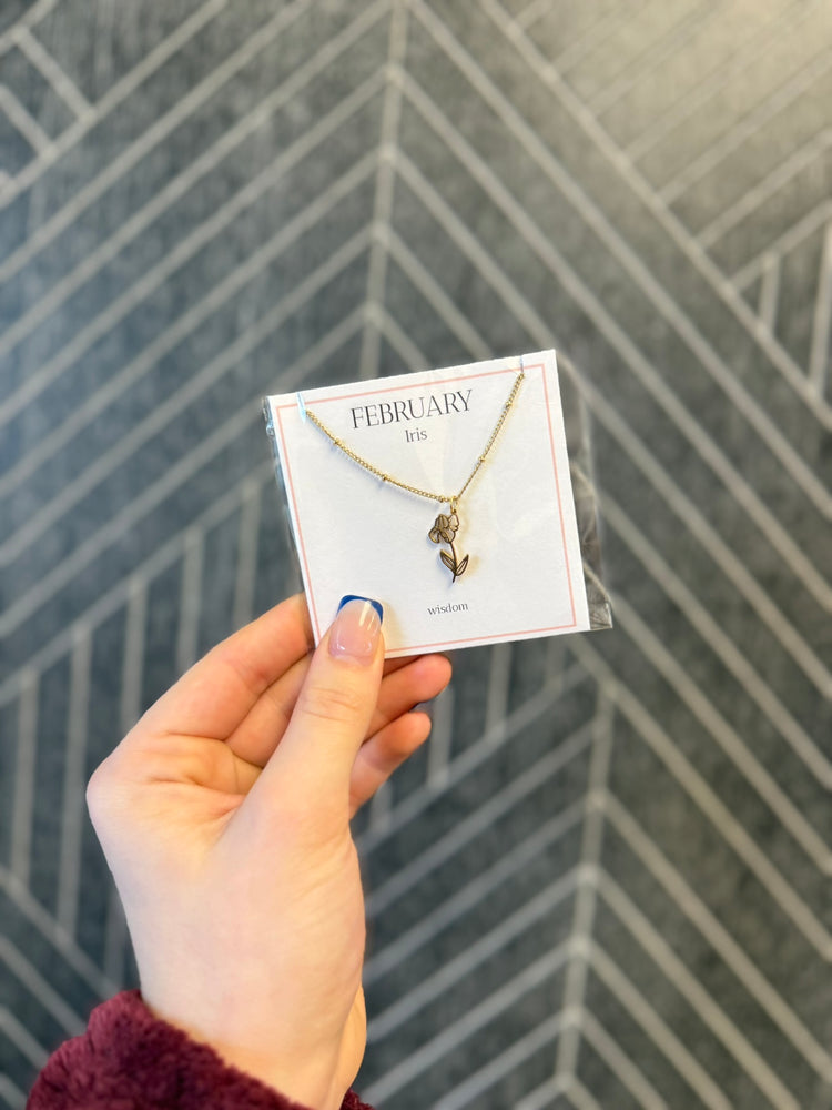 Birth Month Necklace