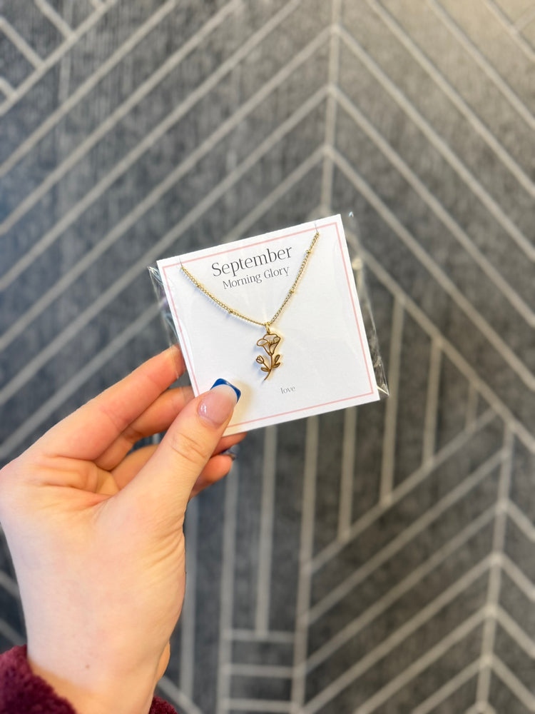 Birth Month Necklace