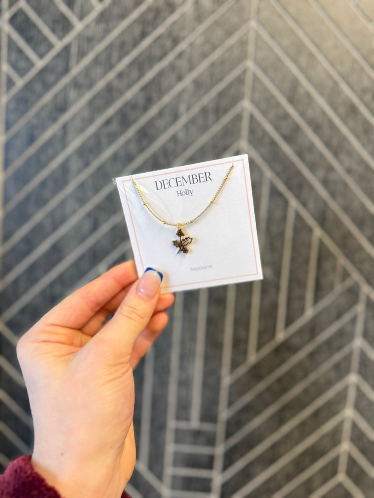 Birth Month Necklace
