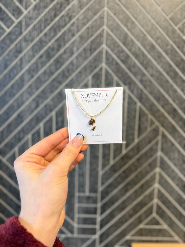 Birth Month Necklace