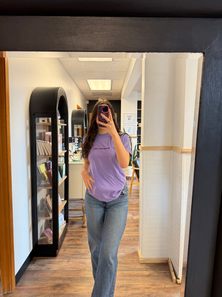 Overstimulated Embroidered Tee