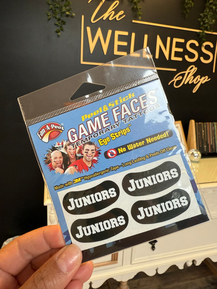 Game Faces Temporary Tattoos