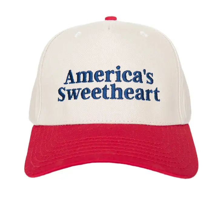 Embroidered Baseball Hats - America's Sweetheart