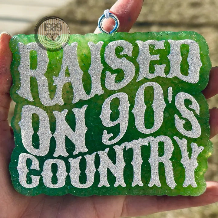 Raised On 90's Country Car Freshie- Cocoa Butter Cashmere