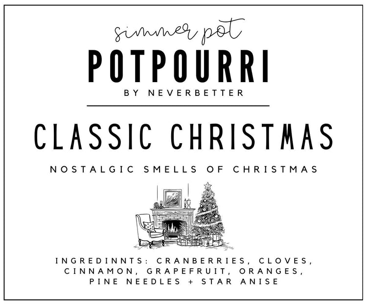 Classic Christmas Simmer Pot Potpourri | Holiday Stove Top Potpourri