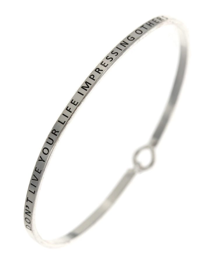 Engraved Stackable Bangles