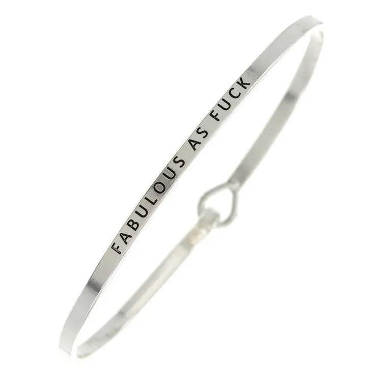 Engraved Stackable Bangles