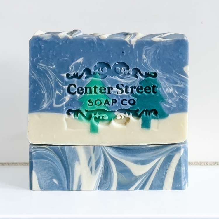 Alpine Frost Christmas Handmade Bar Soap - 4oz
