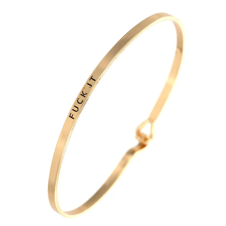 Engraved Stackable Bangles