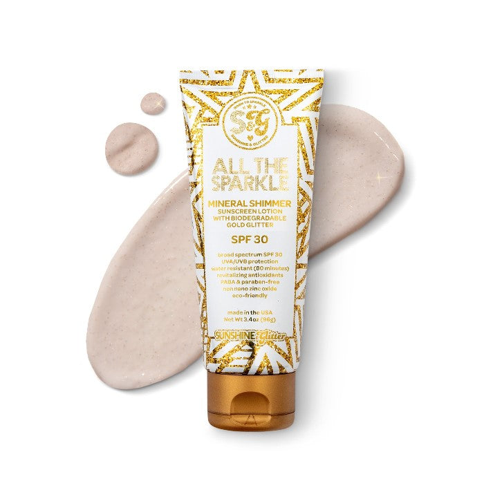 All the Sparkle Sunscreen Lotion