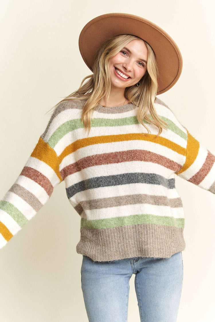The Sunset Stripe Sweater