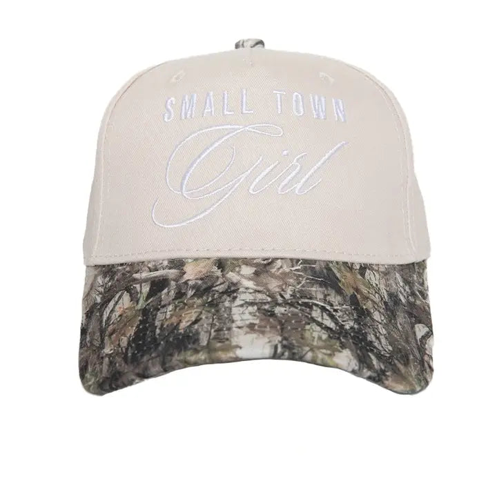 Embroidered Baseball Hats - Small Town Girl