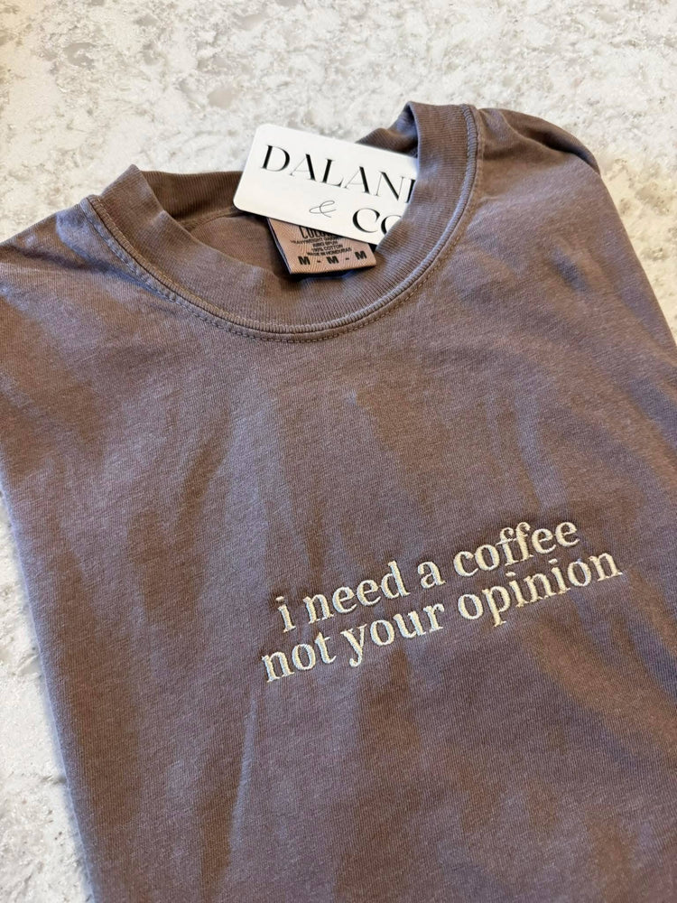 I Need A Coffee Crewneck