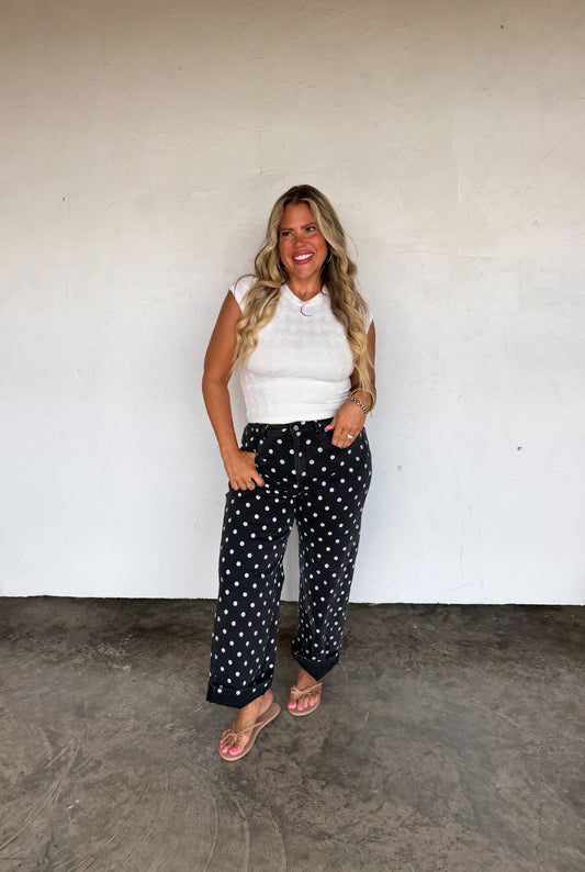 Polka dot Josie Jean
