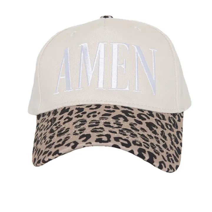 Embroidered Baseball Hats - Amen