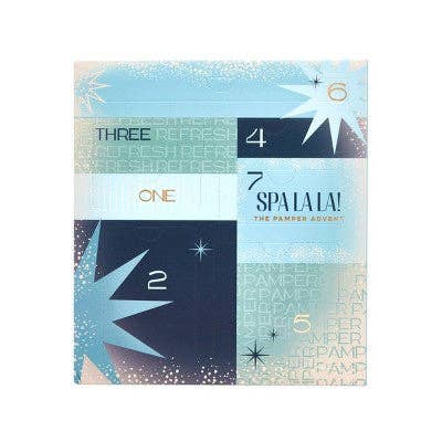 Spa La La 7-Day Spa Advent Calendar | Self-Care Gift Set