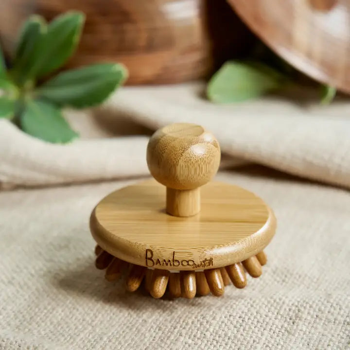 Bamboo Stimulating Scalp Massager