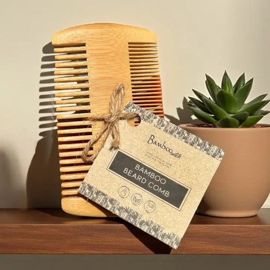 Bamboo Beard Comb