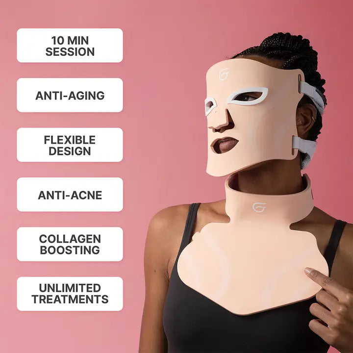 GlowUp LED Light Therapy Neck & Chest Mask