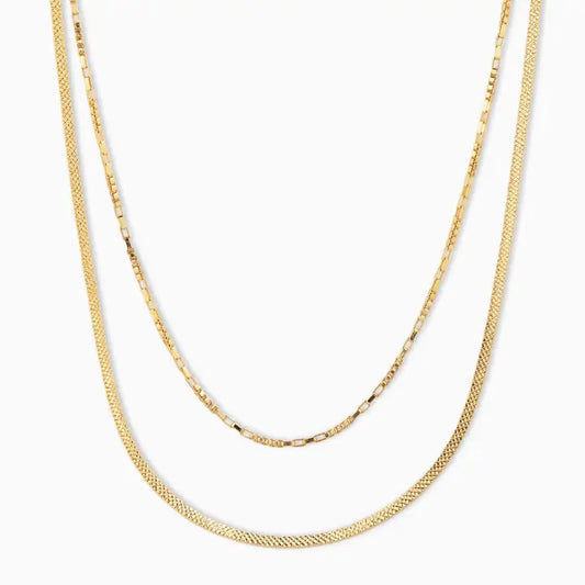 Layered Luxe Chain Necklace
