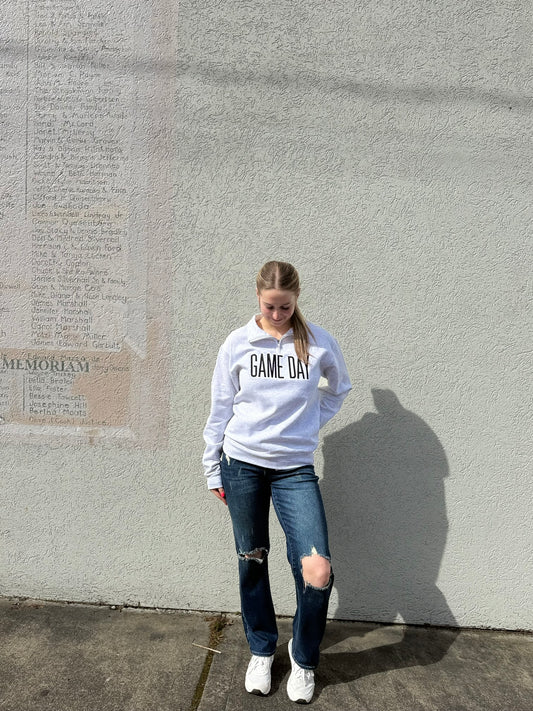 Game Day Quarter Zip Jacket