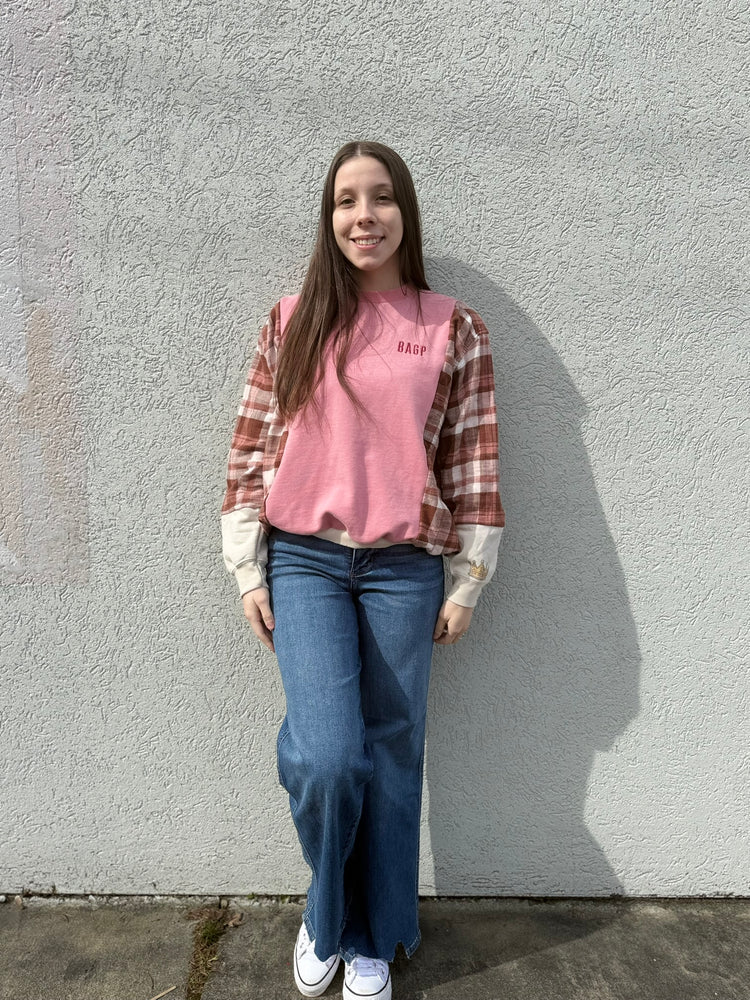Be A Good Person Upcycled Crewneck