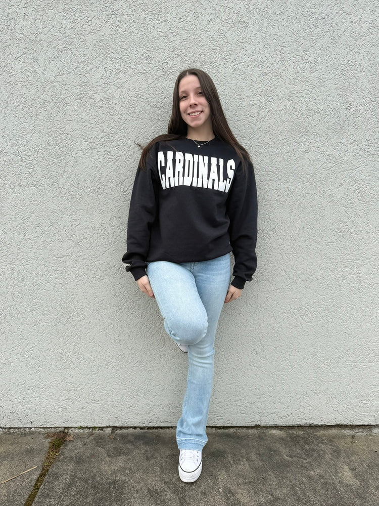Cardinals Puff Big Letter Sweatshirt