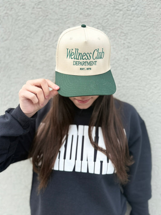 Embroidered Baseball Hats- Wellness Club Department