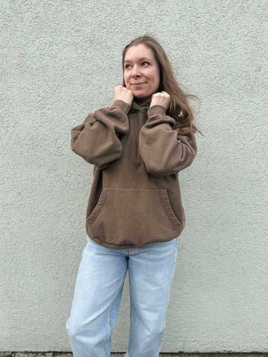 Brown Heavy Weight Hoodie