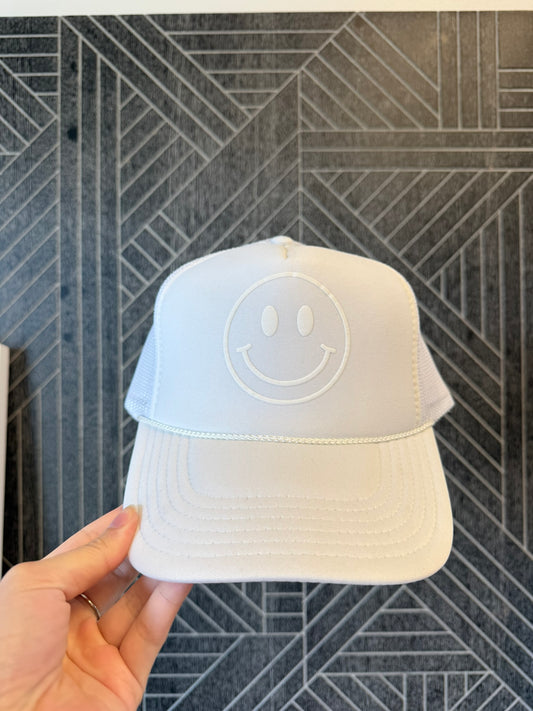 Smiley Face Trucker Hat