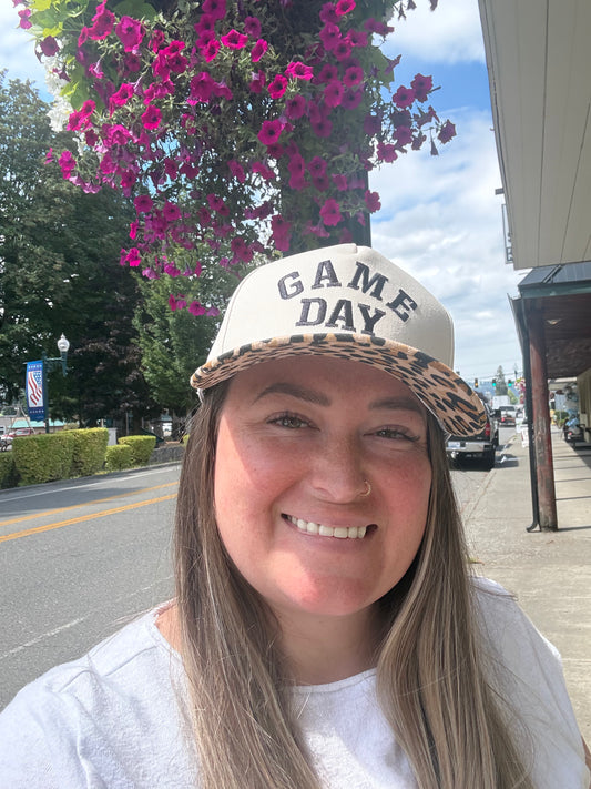 The Leopard Game Day Embroidered Hat