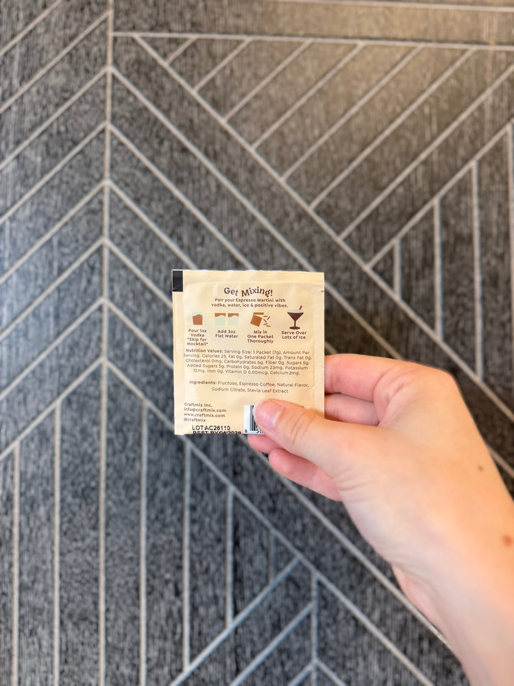 Espresso Martini Mixer Packets